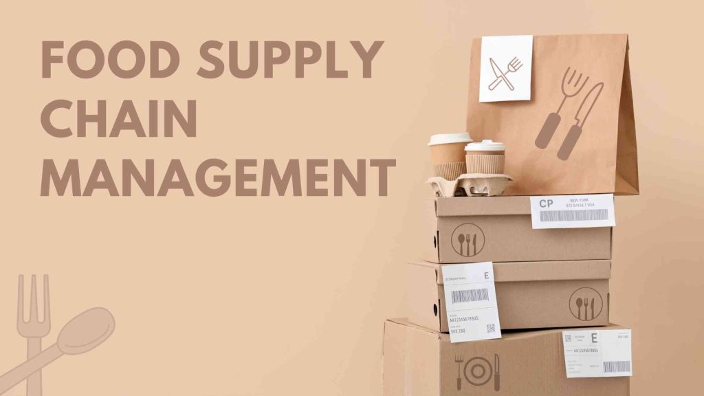 Food Supply Chain Management with Specialized Solutions