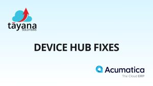 Device Hub Fixes