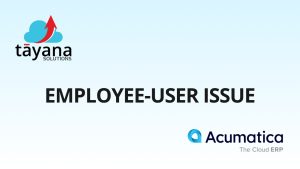 Employee-User Issue