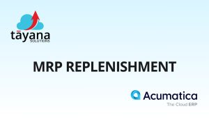MRP Replenishment
