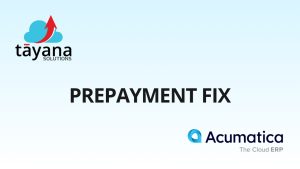 Prepayment Fix