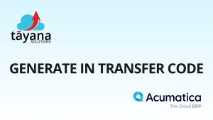Generate IN Transfer Code